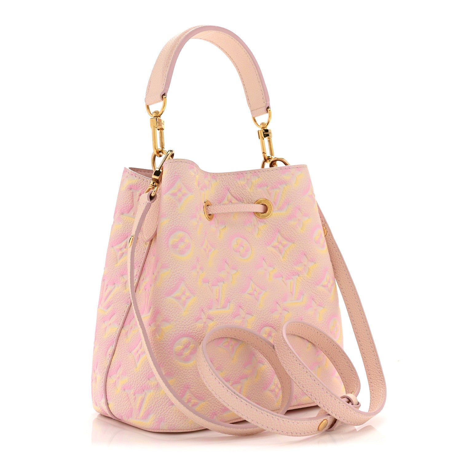 Louis Vuitton Empreinte Monogram Summer Stardust Neonoe BB Pink 3 of 9