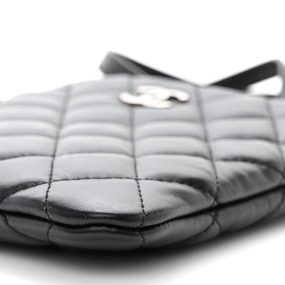 Chanel Lambskin Quilted Crossbody Bag Black 11 of 11