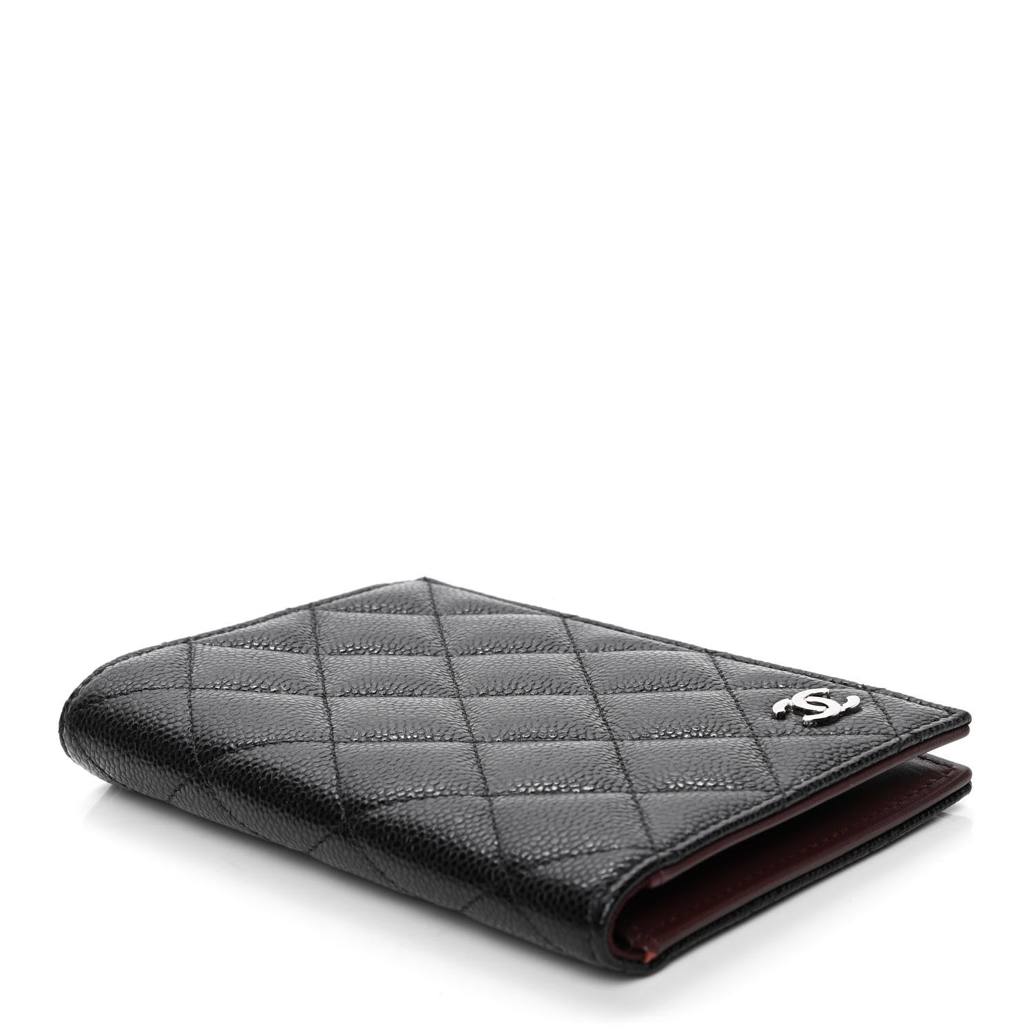 Chanel Caviar Quilted Passport Holder Black 4 of 6