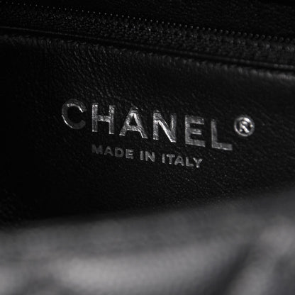 Chanel Caviar Lizard Quilted Small Coco Handle Flap Black 7 of 8