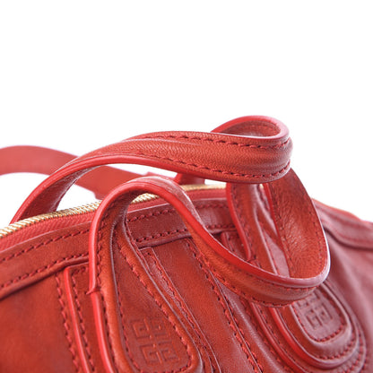 Givenchy Sugar Goatskin Micro Nightingale Red 9 of 11