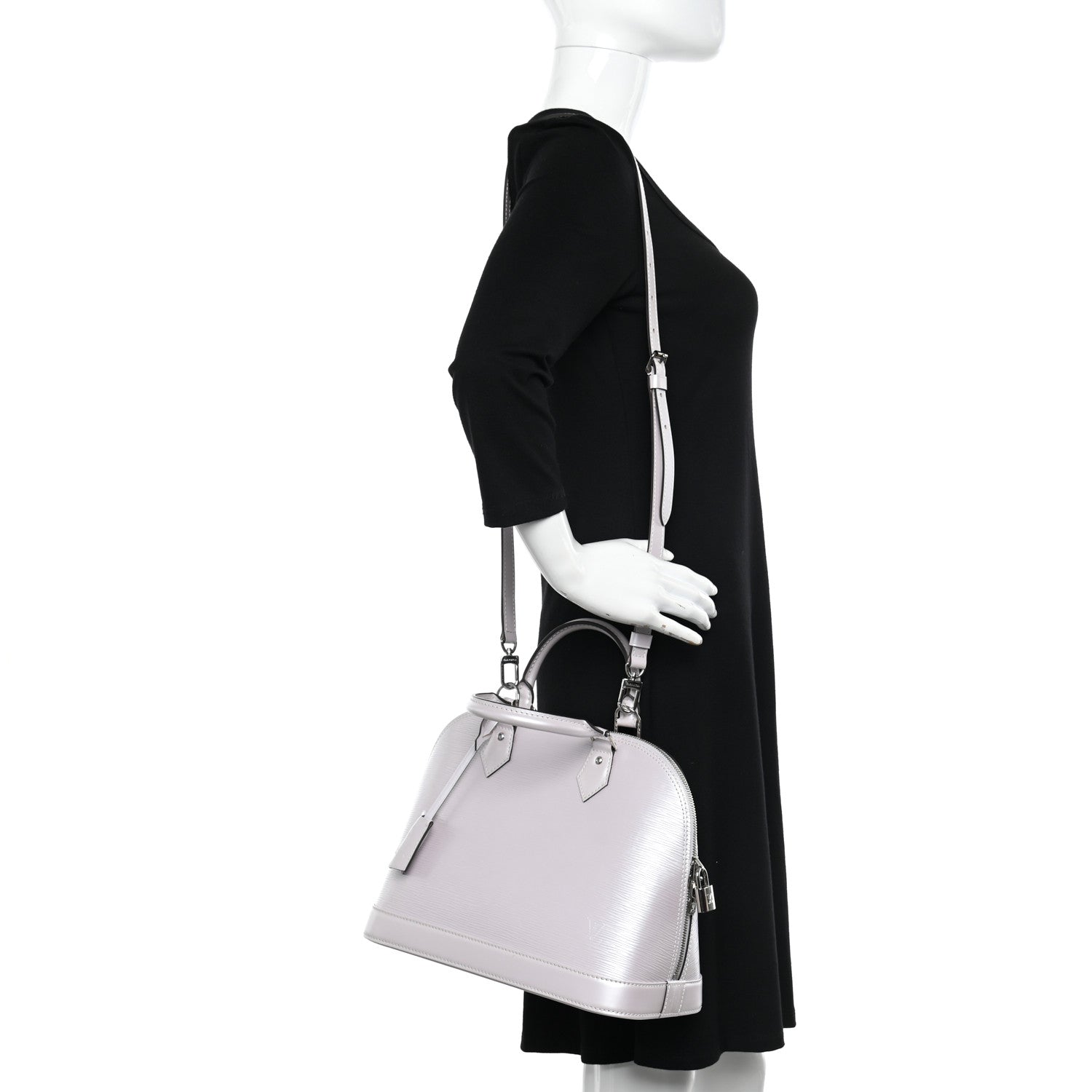 Louis Vuitton Epi Alma PM Lilac Nacre 2 of 11