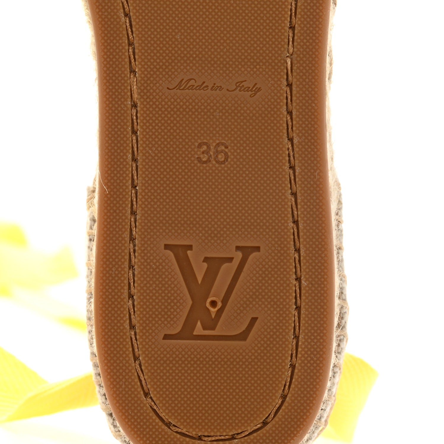 Louis Vuitton Canvas Monogram Starboard Wedge Espadrilles 36 Rose Pop 8 of 8