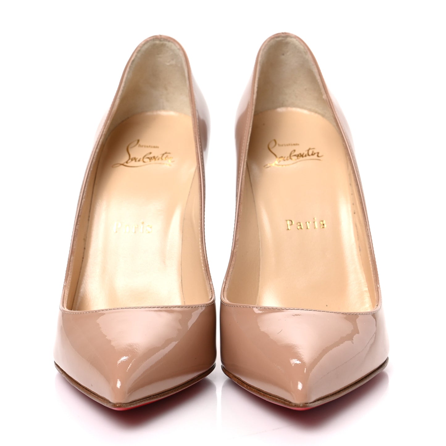 Patent Pigalle Follies 100 Pumps 37.5 Nude
