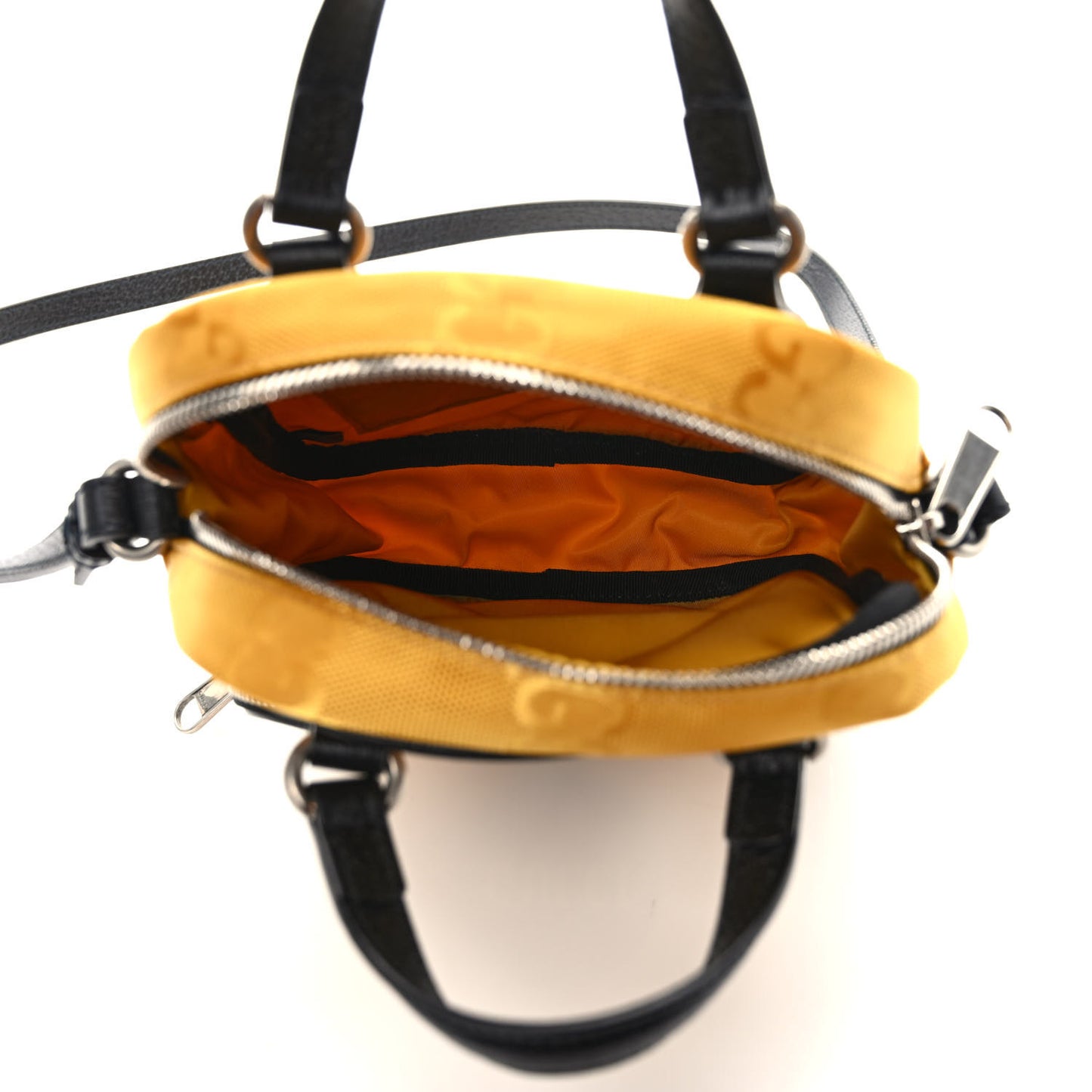 Econyl Nylon Monogram Off The Grid Shoulder Bag Crop Black