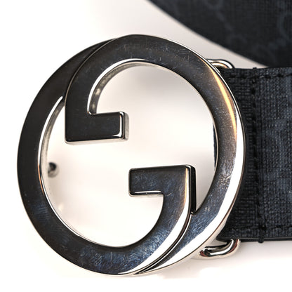Gucci GG Supreme Monogram Blondie 40mm Belt 85 34 Black 6 of 6