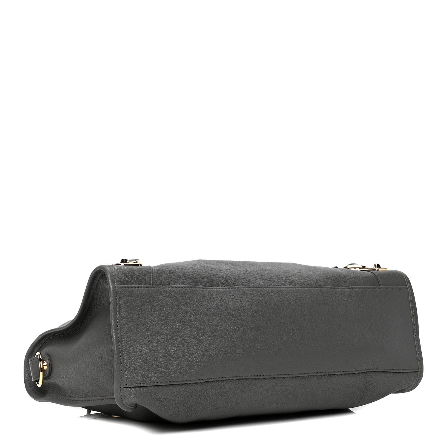 Balenciaga Chevre Gold Metallic Edge Hardware City Gris Acier 3 of 4