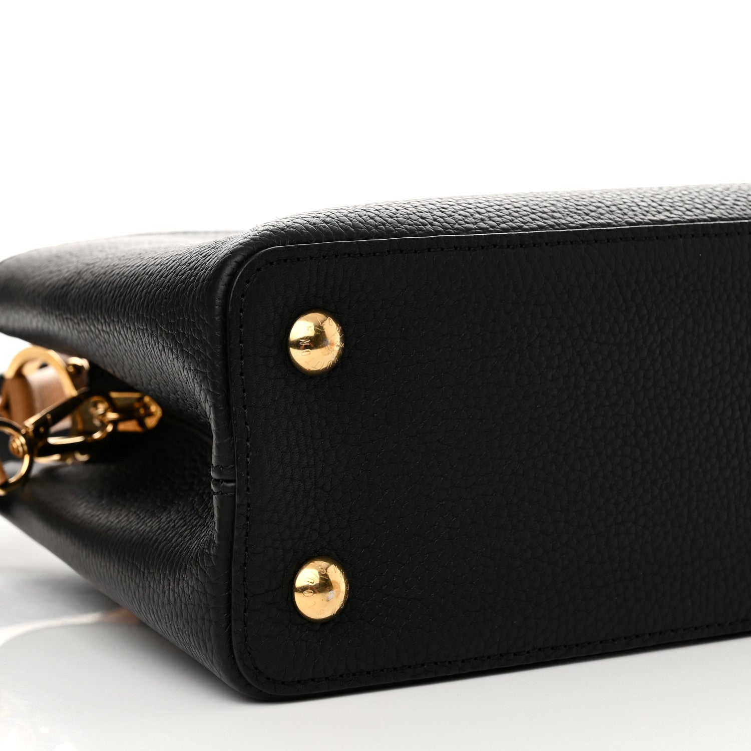 Louis Vuitton Taurillon Capucines PM Black Arizona 8 of 11