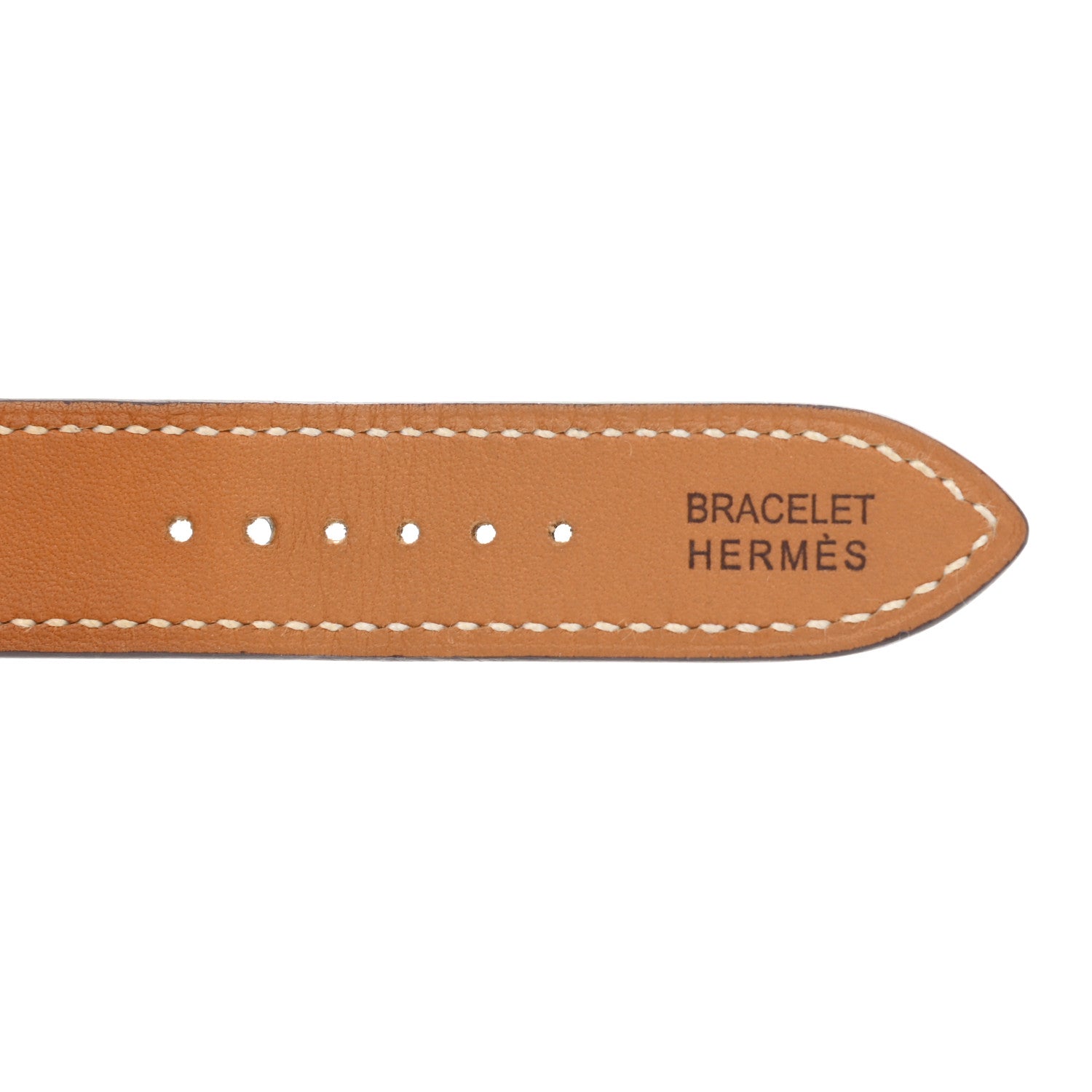 Hermes Swift Heure H Hour Watch PM Double Tour Strap Etoupe 3 of 5