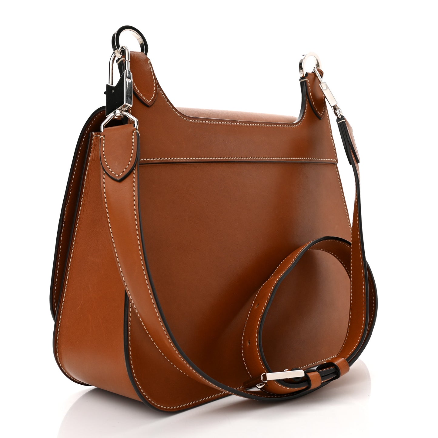 Barenia Rejane Saddle Bag Tan
