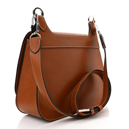 Moynat Barenia Rejane Saddle Bag Tan 3 of 9