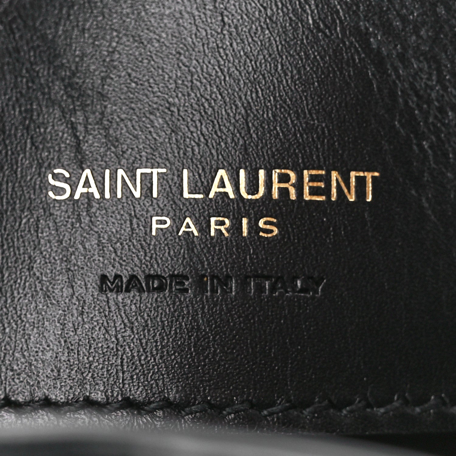 Saint Laurent Shiny Calfskin Le 37 Mini Bucket Bag Black 6 of 11