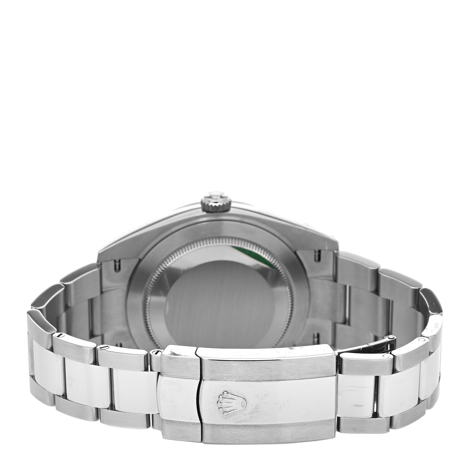 Rolex Stainless Steel 41mm Oyster Perpetual Wimbledon Datejust Watch Slate 126300 3 of 5