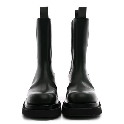 Bottega Veneta Calfskin The Lug Chelsea 55mm Boots 36 Bottle Green 3 of 9