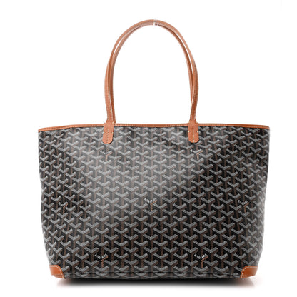 Goyard Goyardine Artois MM Black Gold 1 of 10