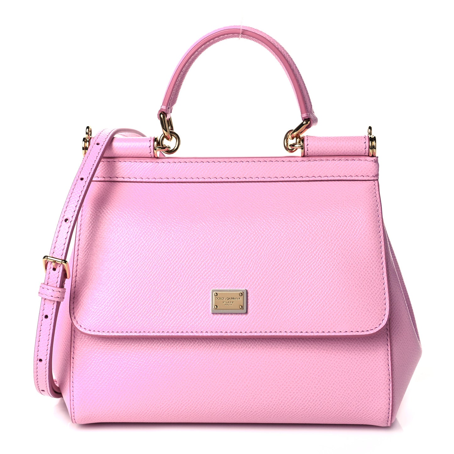 Dauphine Small Miss Sicily Satchel Rosa Chiaro