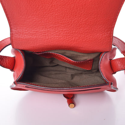 Chloe Calfskin Mini Marcie Round Crossbody Bag Red 5 of 12