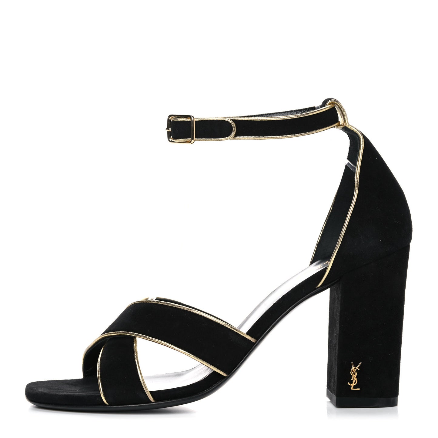 Suede Babies Sandals 37.5 Black