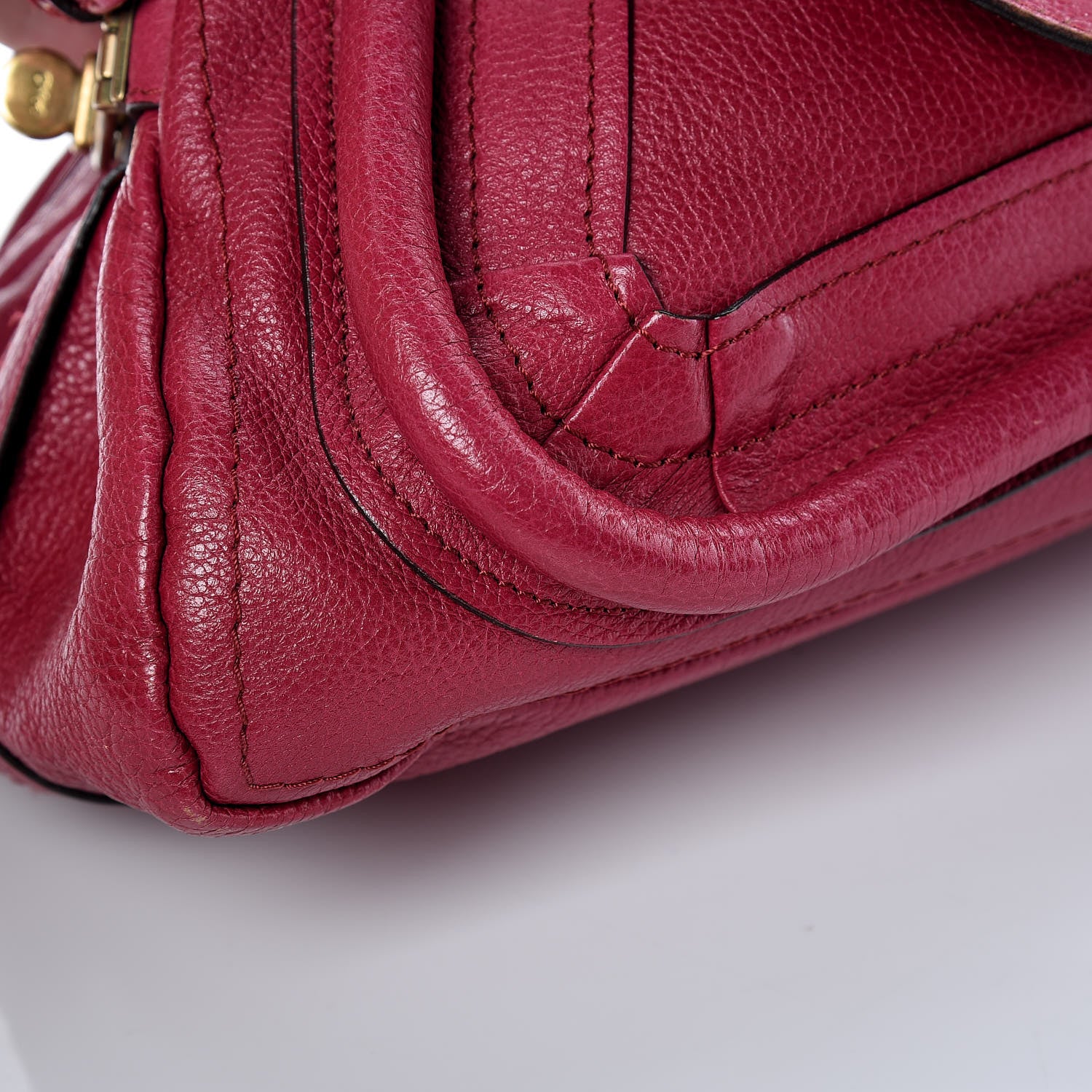 Chloe Calfskin Medium Paraty Cyclamen 10 of 17