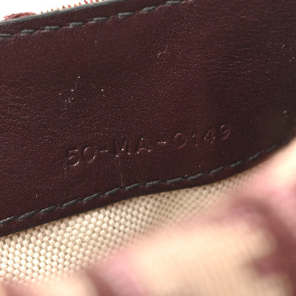 Christian Dior Oblique Saddle Belt Pouch Bordeaux 7 of 14