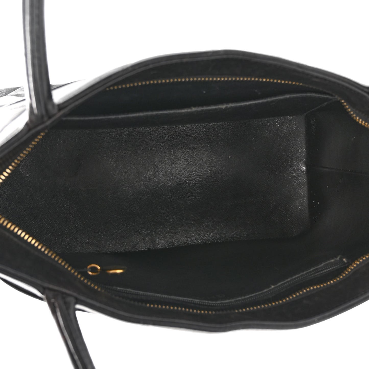 Lambskin Quilted Medallion Tote Black