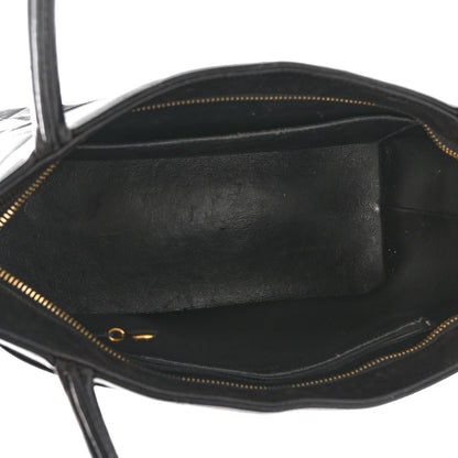 Chanel Lambskin Quilted Medallion Tote Black 5 of 12