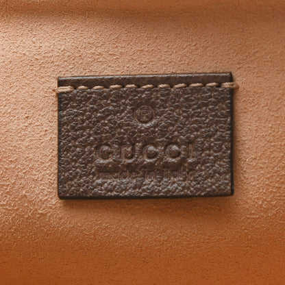Gucci GG Supreme Monogram Large Ophidia Pouch Clutch Brown 6 of 8