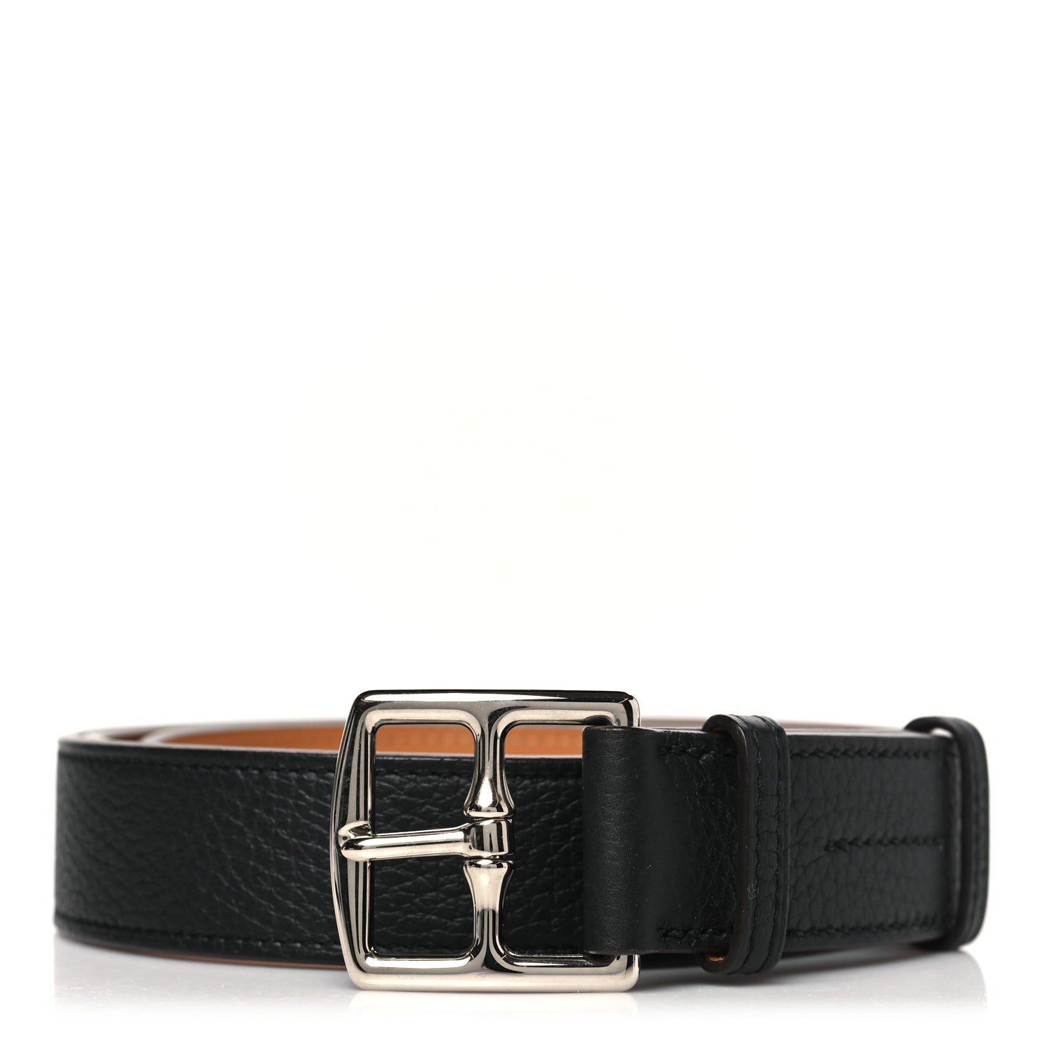 Hermes Togo Etriviere 32mm Belt 110 44 Black 1 of 7