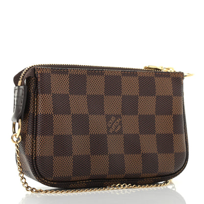 Louis Vuitton Damier Ebene Mini Pochette Accessories 3 of 7