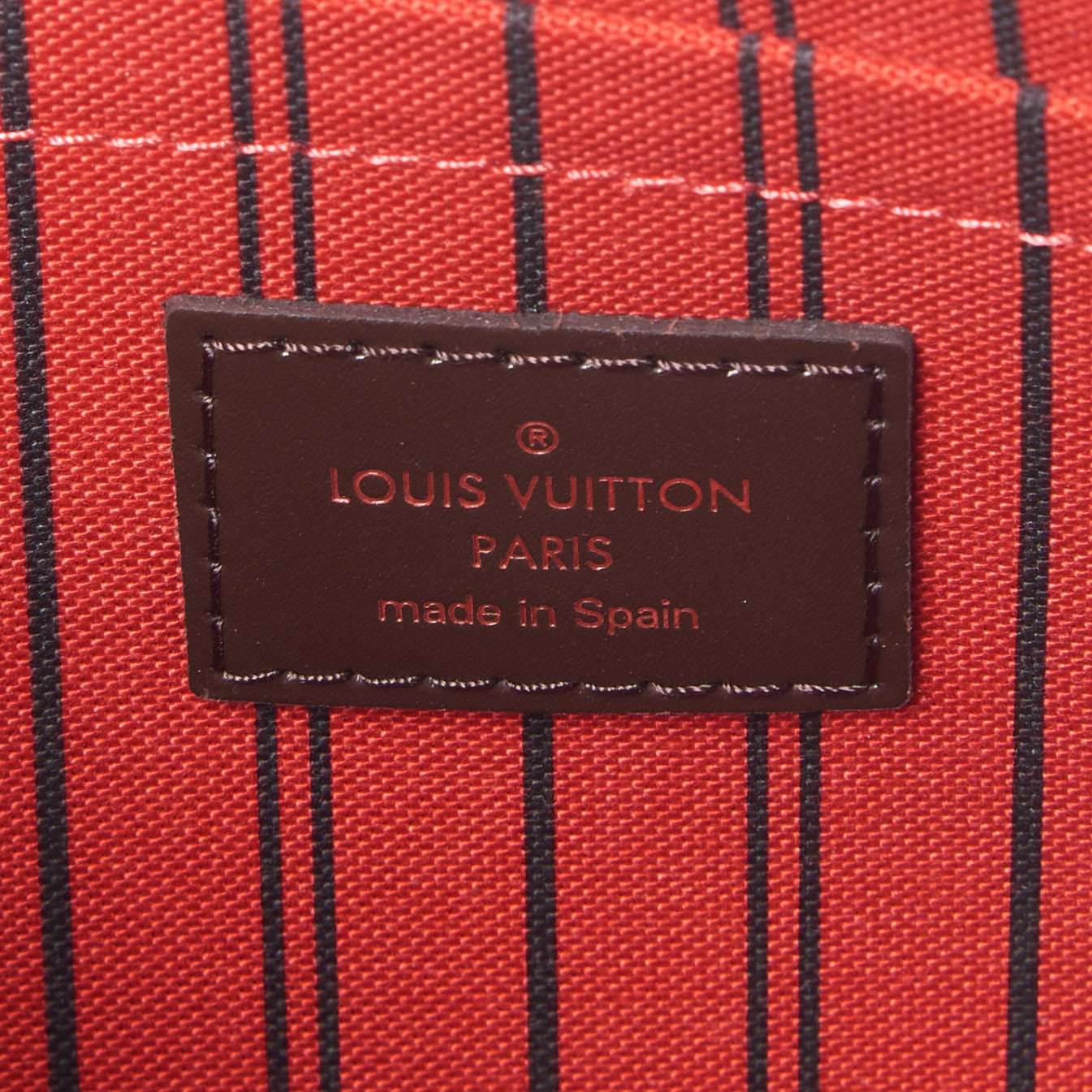 Damier Ebene Neverfull MM GM Pochette