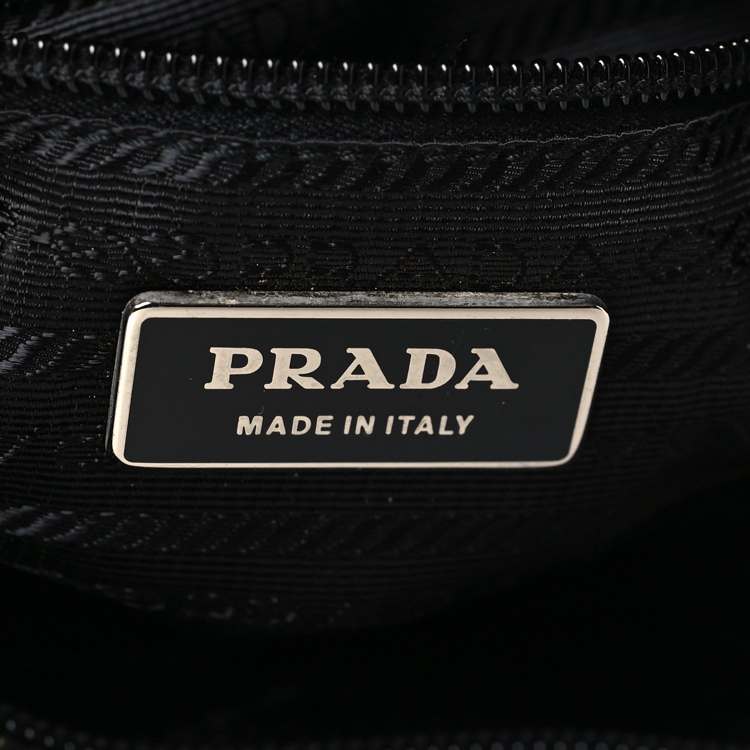 Prada Tessuto Nylon Flat Messenger Bag Black 5 of 8