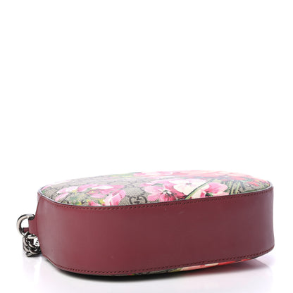Gucci GG Supreme Monogram Blooms Mini Chain Shoulder Bag Beige Multicolor Dry Rose 3 of 4