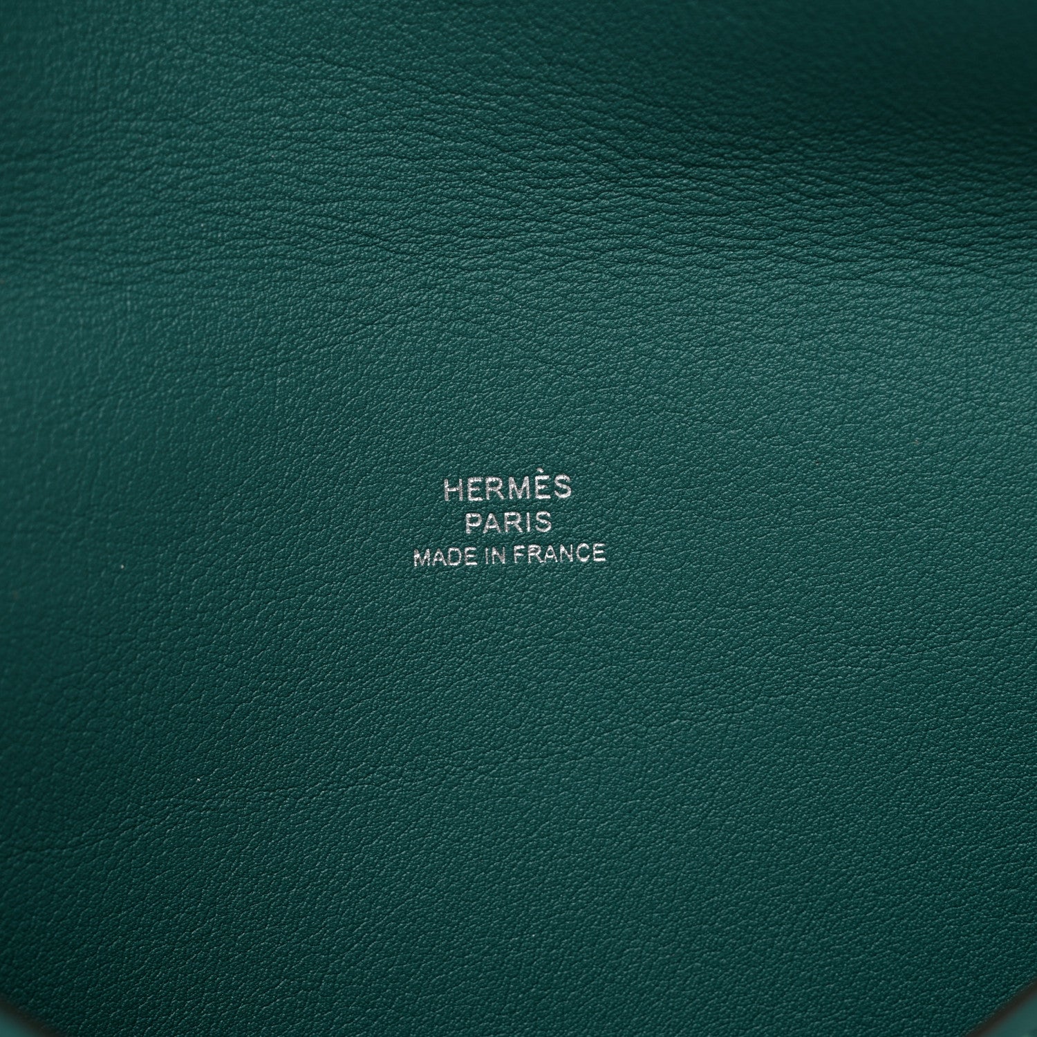 Hermes Evercolor Envelope Trio Wallet Malachite Lime Bleu Zephyr 9 of 12
