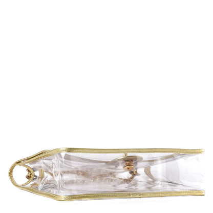 Chanel Lambskin Vinyl Large Naked Flap Gold 4 of 10