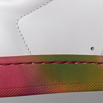Saint Laurent Calfskin Mens Signature Court Classic SL/10H High Top Sneakers 41 Off White Multicolor Tie-Dye 21 of 26