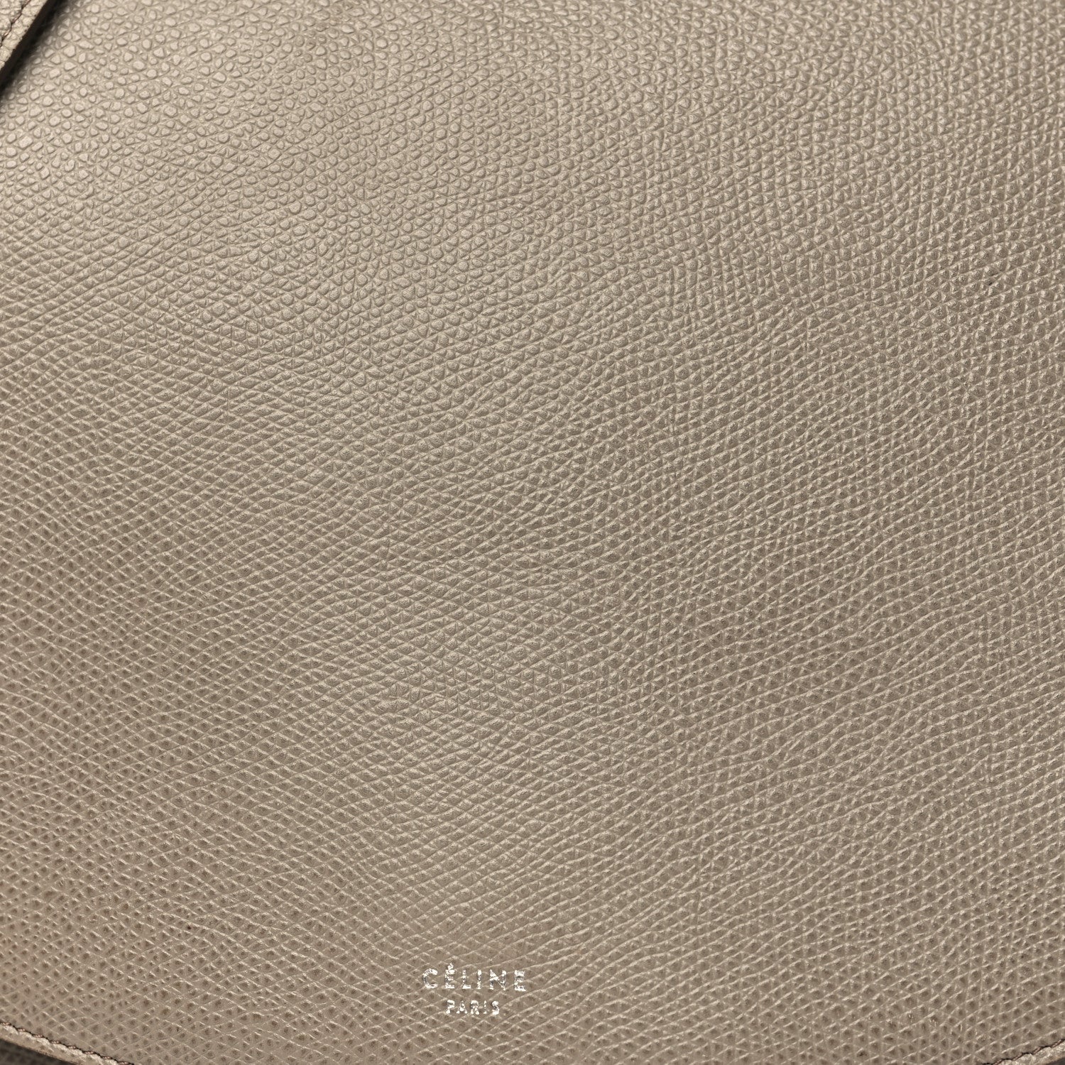 Celine Grained Calfskin Trotteur Messenger Taupe 8 of 15