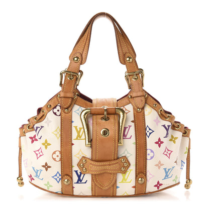 Louis Vuitton Monogram Multicolor Theda GM White 1 of 11