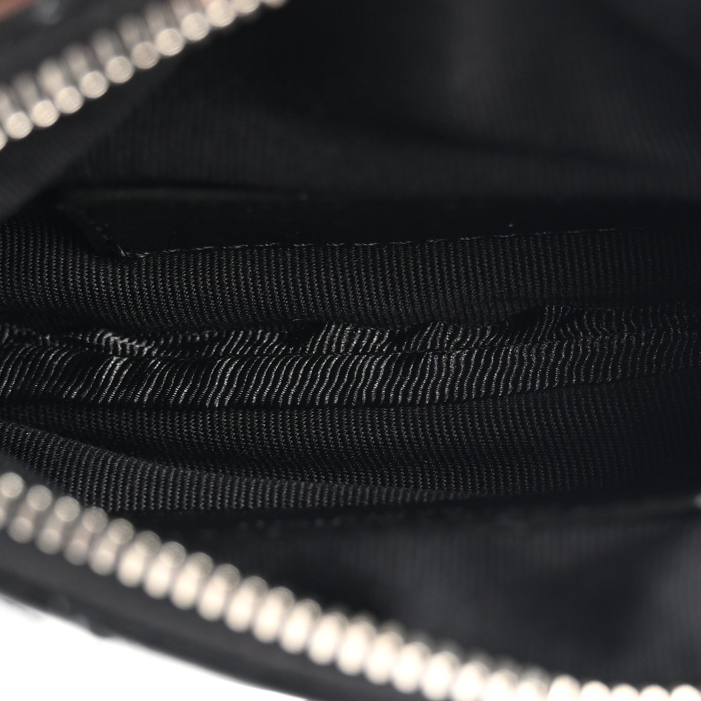 Calfskin Matelasse Monogram Key Pouch Black