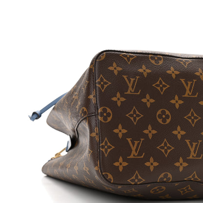 Louis Vuitton Monogram Neonoe MM Blue Jean 9 of 10