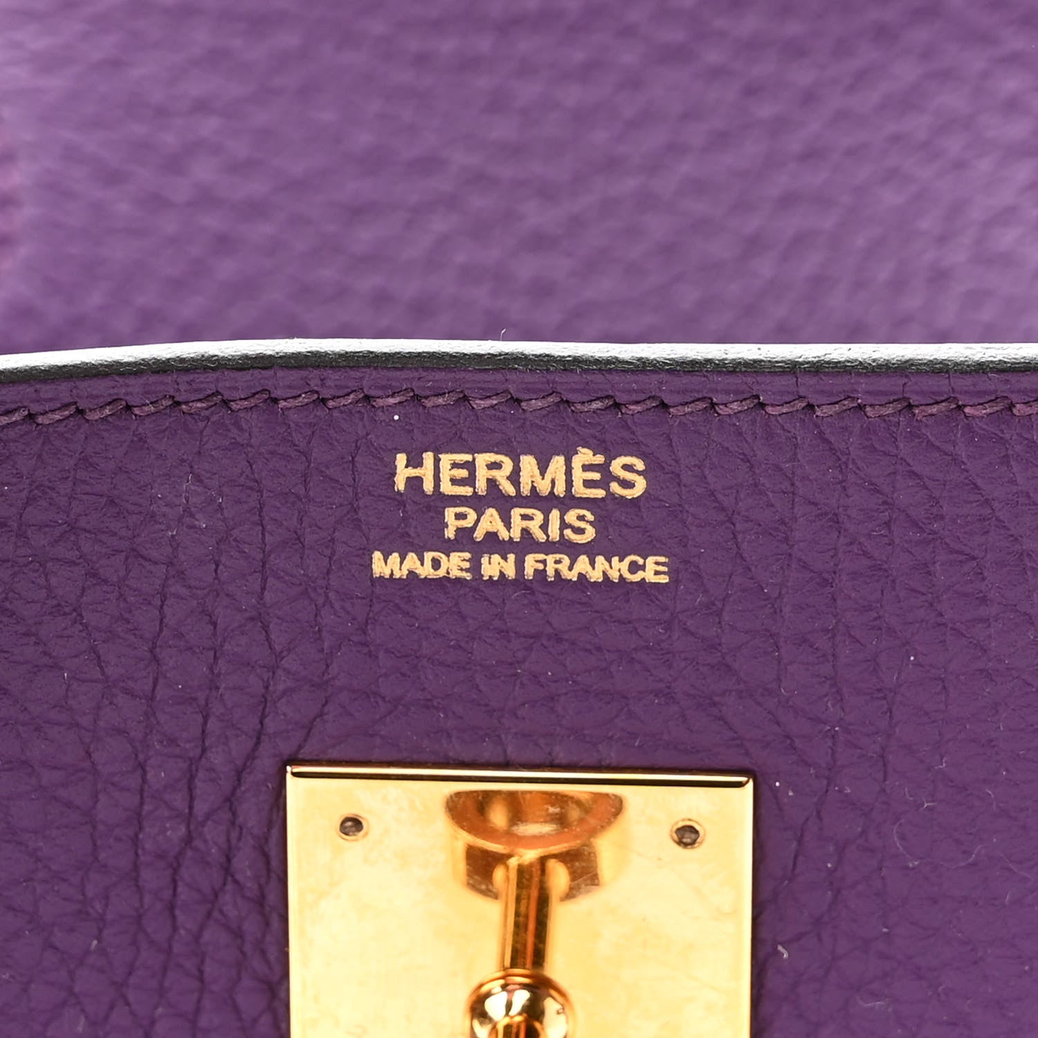 Hermes Togo Birkin 30 Ultraviolet 6 of 9