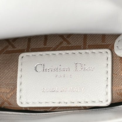 Christian Dior Lambskin Cannage Mini Lady Dior White 5 of 10