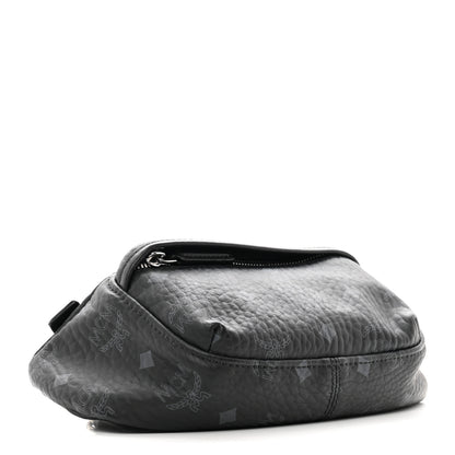 MCM Visetos Small Belt Bag Black 4 of 9
