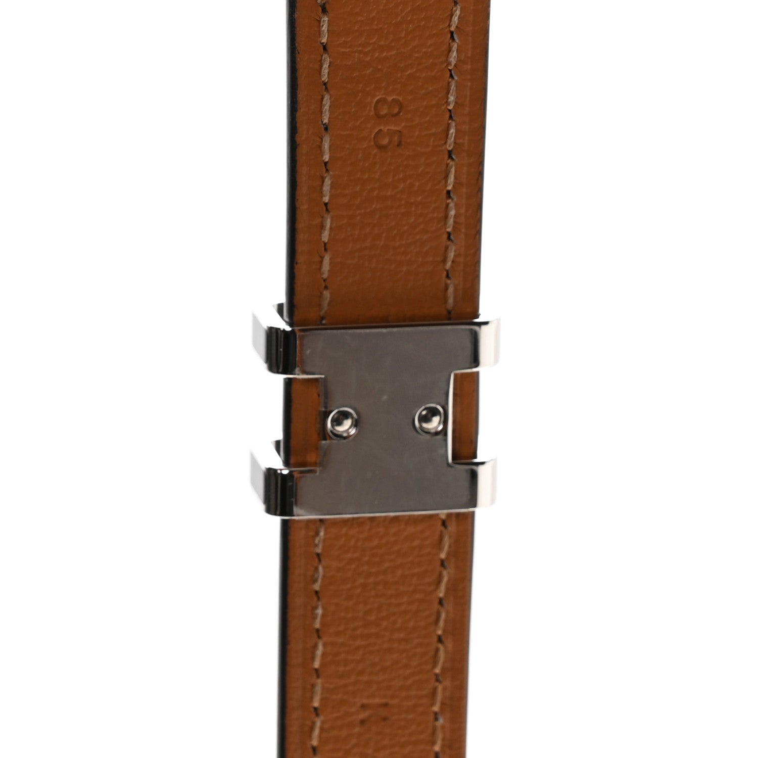 Hermes Epsom 15mm Pop H Belt 85 34 Black 4 of 7