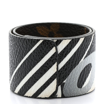 Louis Vuitton Monogram Speedy Slap Bracelet Grey 3 of 5
