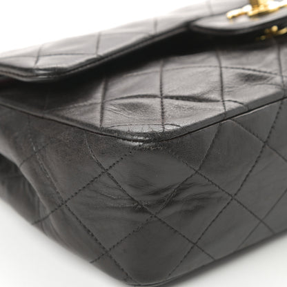 Chanel Lambskin Quilted Small Double Flap Black 10 of 20