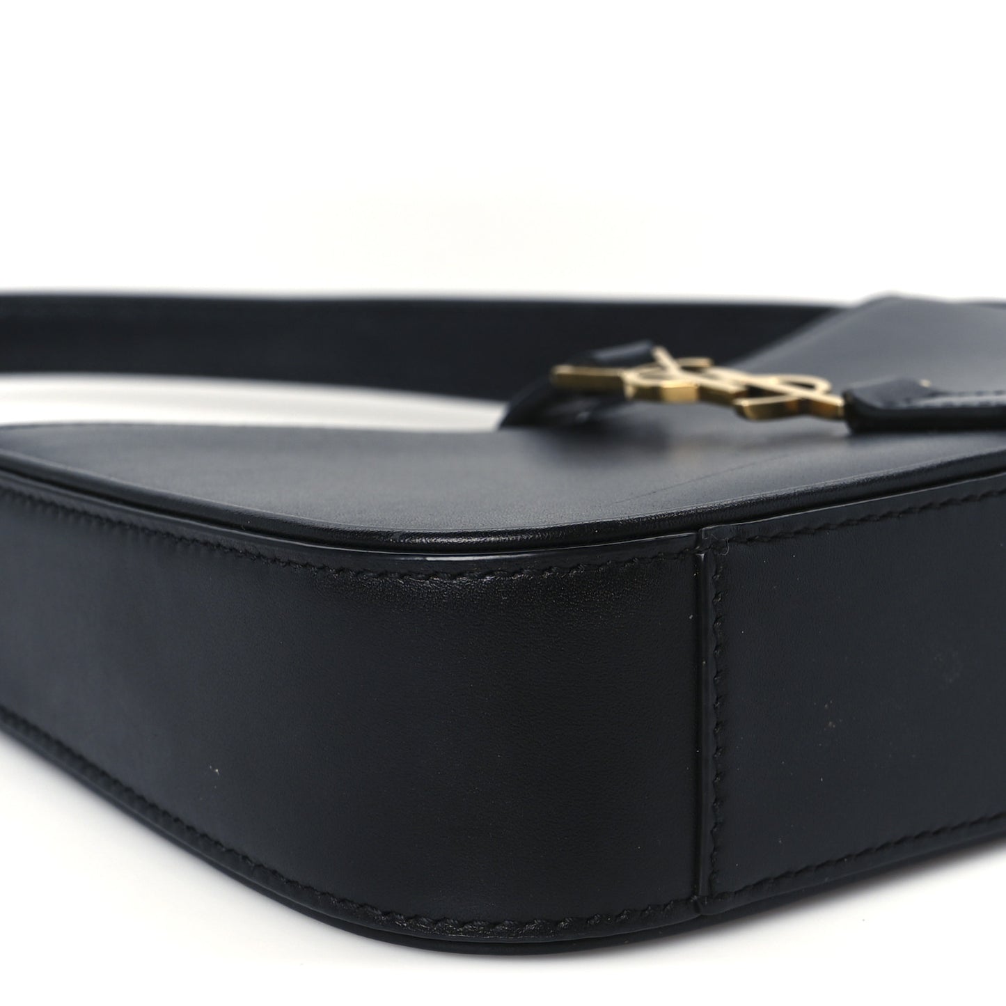 Smooth Calfskin Le 5 A 7 Mini Hobo Black