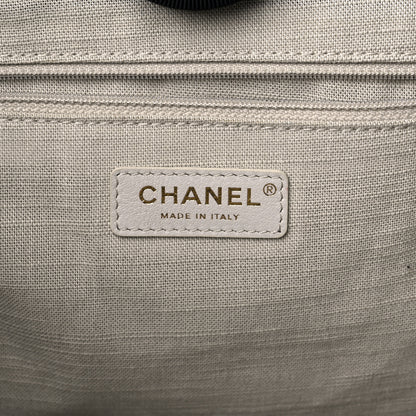 Chanel Mixed Fibers Small Deauville Tote Black 7 of 15