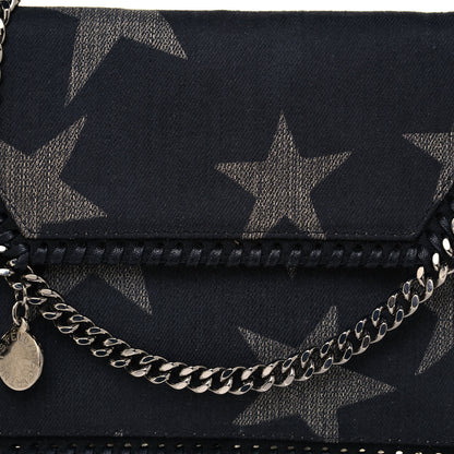 Stella McCartney Denim Mini Star Falabella Tote Black 7 of 11