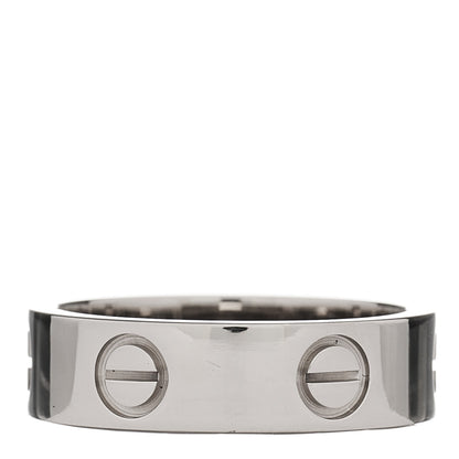 Cartier 18K White Gold 5.5mm LOVE Ring 54 6.75 3 of 4