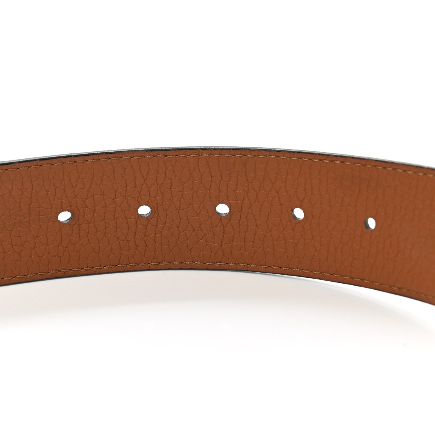 Louis Vuitton Taurillon Calfskin 30mm LV Initiales Reversible Belt 90 36 Black 4 of 6